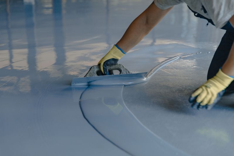 Garage Floor Coating Application